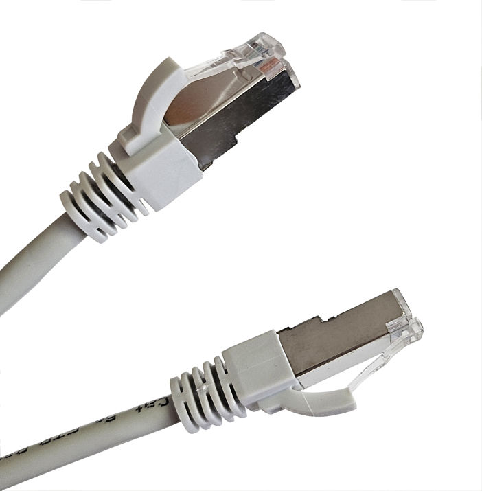 Patch kabel 5e FTP PVC 26AWG Měď - šedý 2m