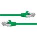 Premiumcord Patch kabel CAT6a S-FTP, RJ45-RJ45, AWG 26/7 10m zelený