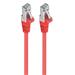 Premiumcord Patch kabel CAT6a S-FTP, RJ45-RJ45, AWG 26/7 1m červená