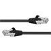 Premiumcord Patch kabel CAT6a S-FTP, RJ45-RJ45, AWG 26/7 2m černá