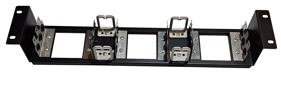 Rám 19" 2U - 9 port (90 párů) typ KRONE