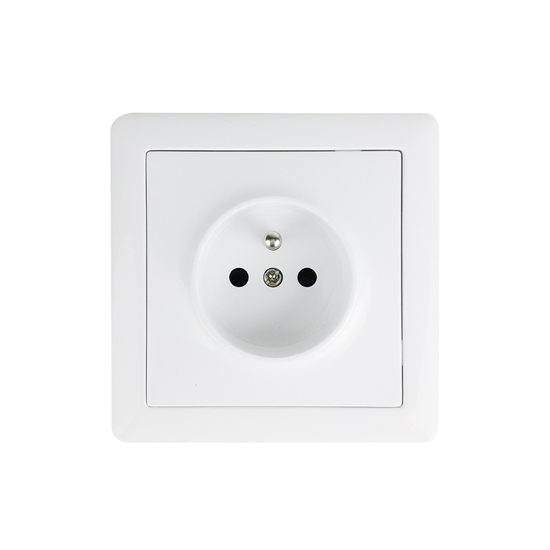 Solight 5B134 zásuvka Slim, bílá