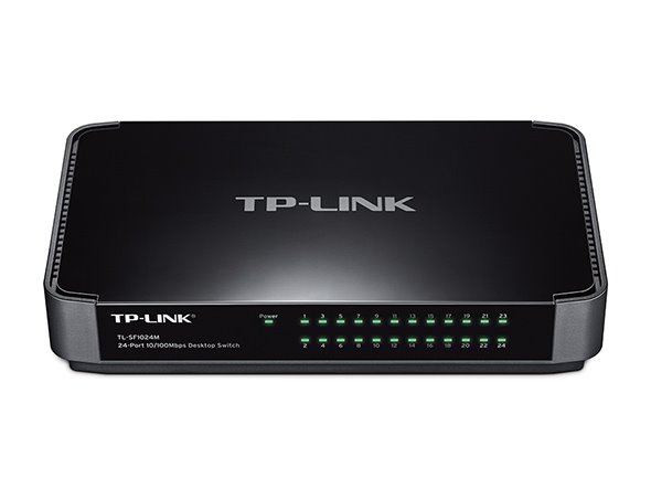 Switch TP-Link TL-SF1024M 24x LAN, desktop, plast