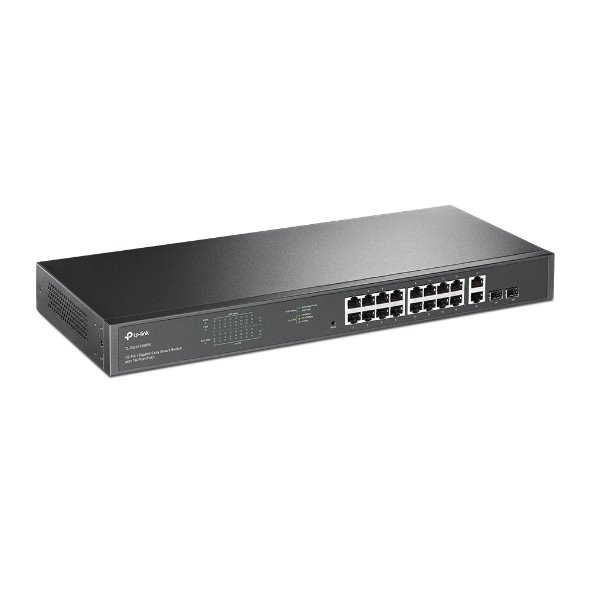 Switch TP-Link TL-SG1218MPE Smart, 18x GLan s PoE+, 2x SFP Combo, 250W