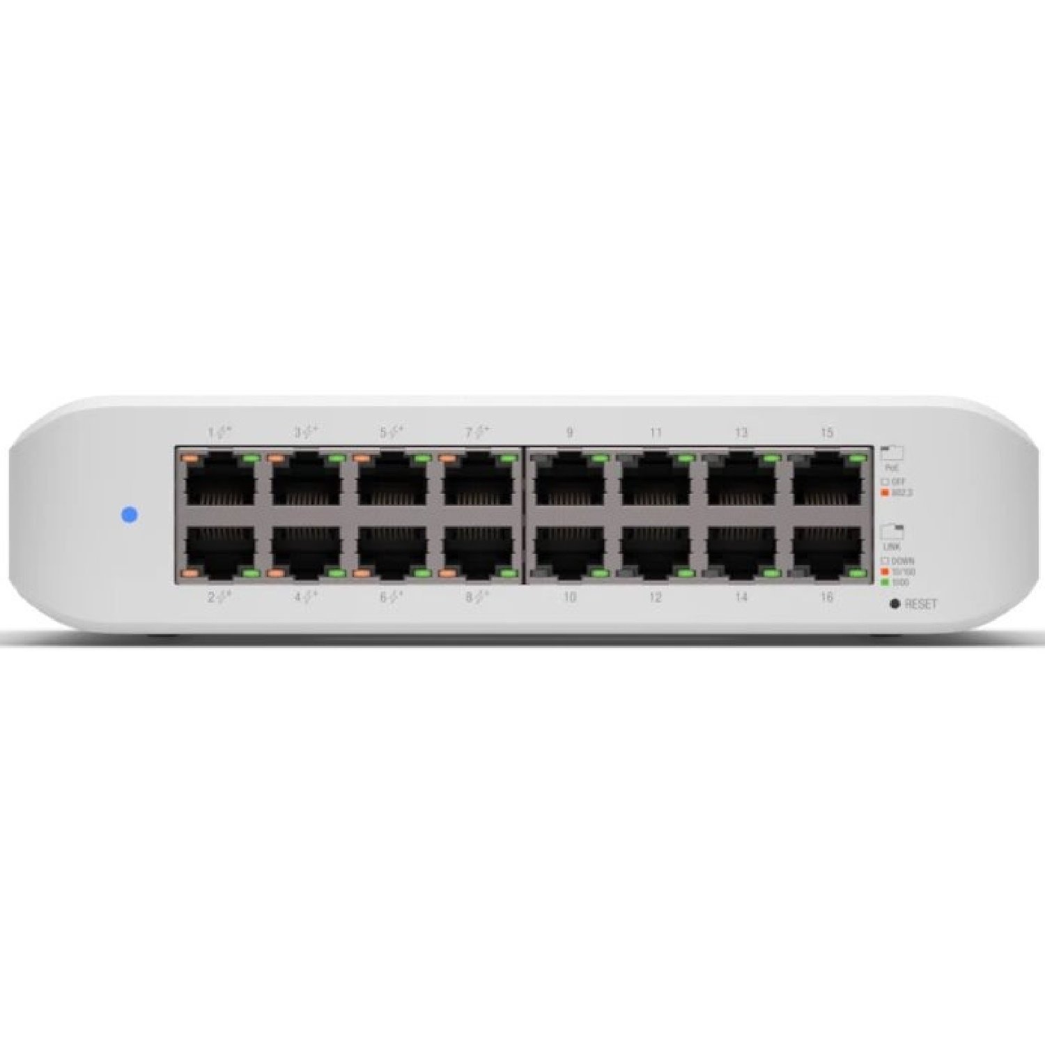 Switch Ubiquiti Networks UniFi USW-Lite-16-PoE 16x GLAN, 8x PoE, 30W