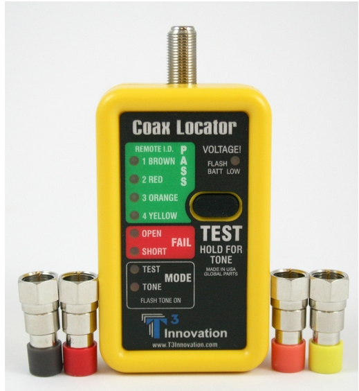 T3 Innovation - CL500-1 Coax Locator - koax tester