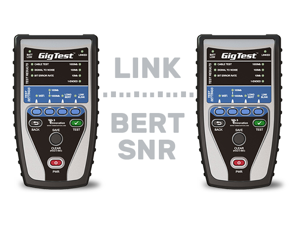 T3 Innovation - GT1005 GigTest - double - validátor datových sítí