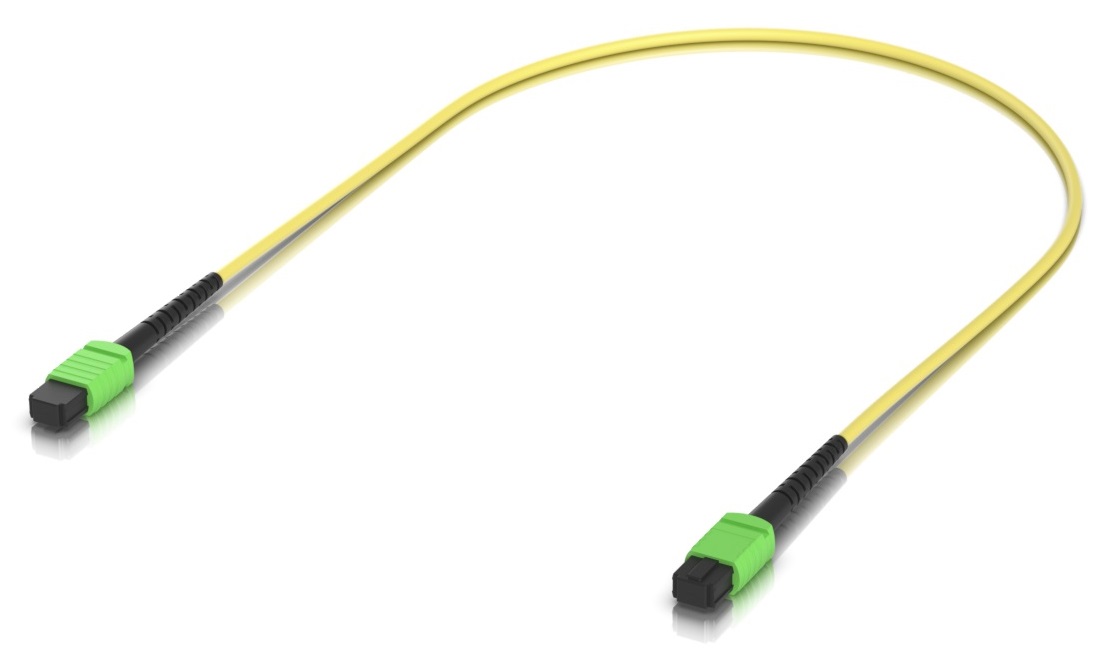 Ubiquiti UACC-OFC-SA-MPMP-0.5M - optický patch cord MPO-12 Type B APC, Single-mode SMG657A2, 0,5m