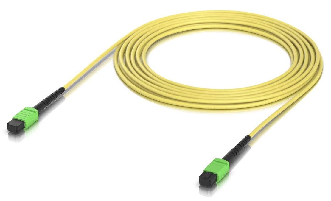 Ubiquiti UACC-OFC-SA-MPMP-5M - optický patch cord MPO-12 Type B APC, Single-mode SMG657A2, 5m