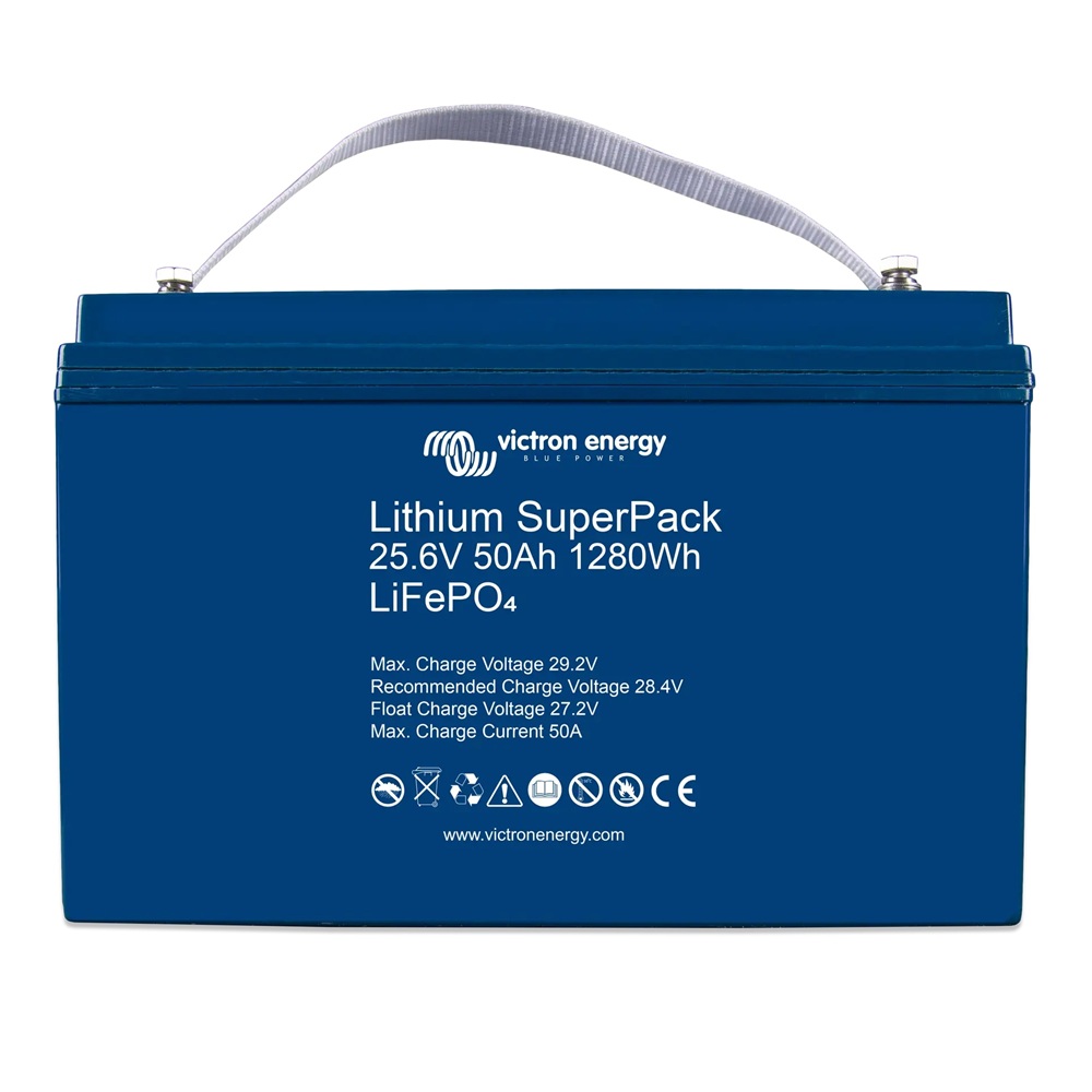 Victron Energy LiFePO baterie 25,6V/50Ah Lithium SuperPack