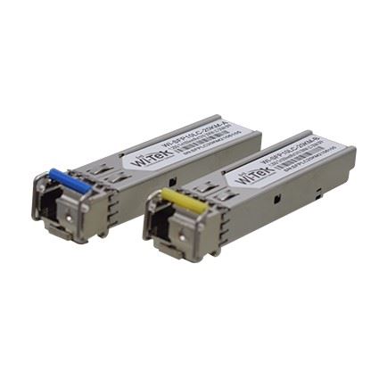 WI-SFP10LC-20KM Sada SFP modulů; single mode; 1310nm/1550nm; SimplexLC; 20km; pár