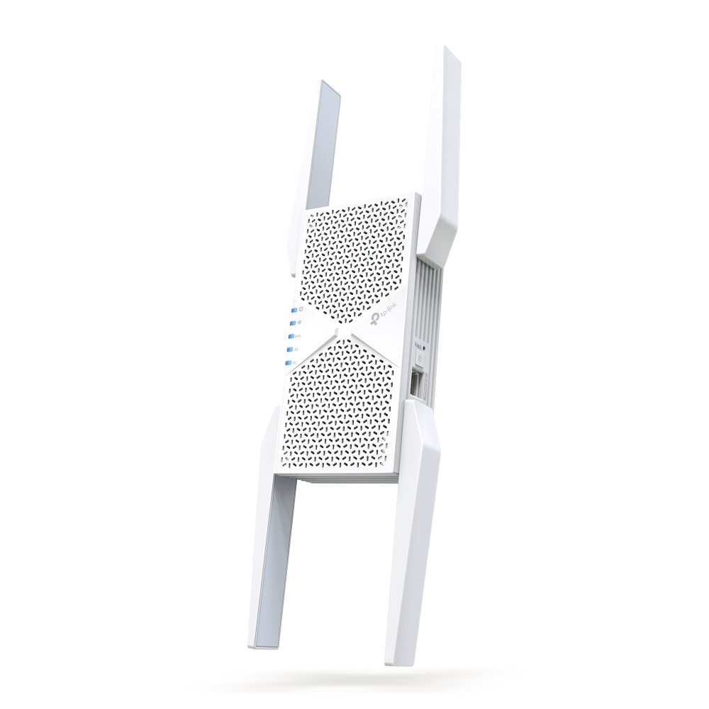 WiFi extender TP-Link RE655BE WiFi 7 AP/Extender/Repeater, BE11000, 1x GLAN, fixní anténa, EasyMesh