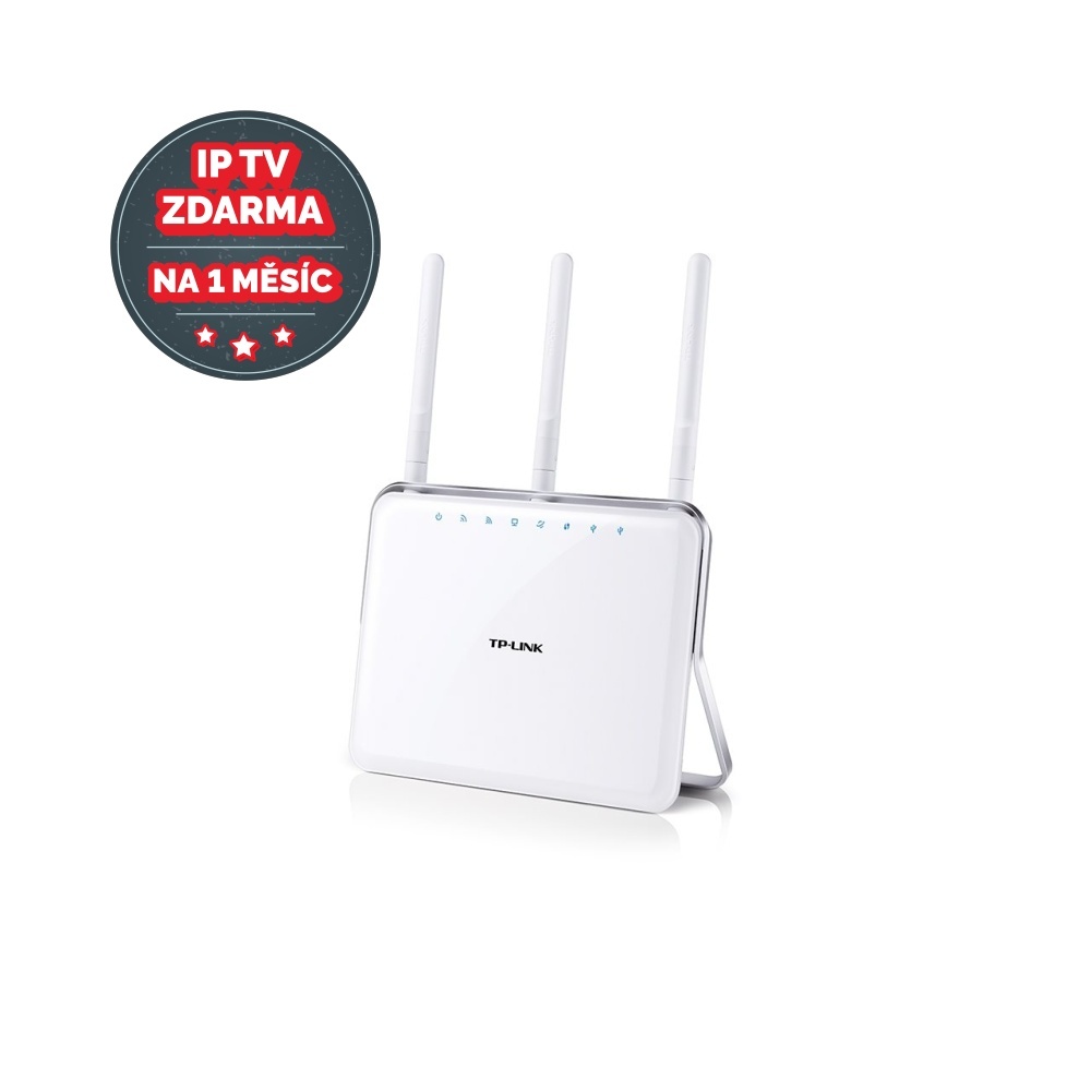 WiFi router TP-Link Archer C9 AC1900 dual AP, 4x LAN Gigabit, 2x USB/ 600Mbps 2,4/ 1300Mbps 5GHz