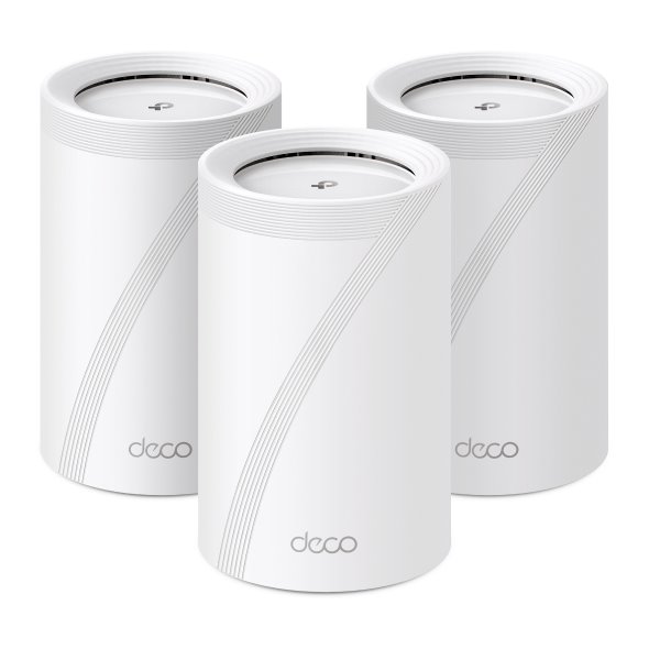 WiFi router TP-Link Deco BE65(3-pack) BE9300, WiFi 7, 4x 2.5GLAN, USB, 2,4/5/6GHz